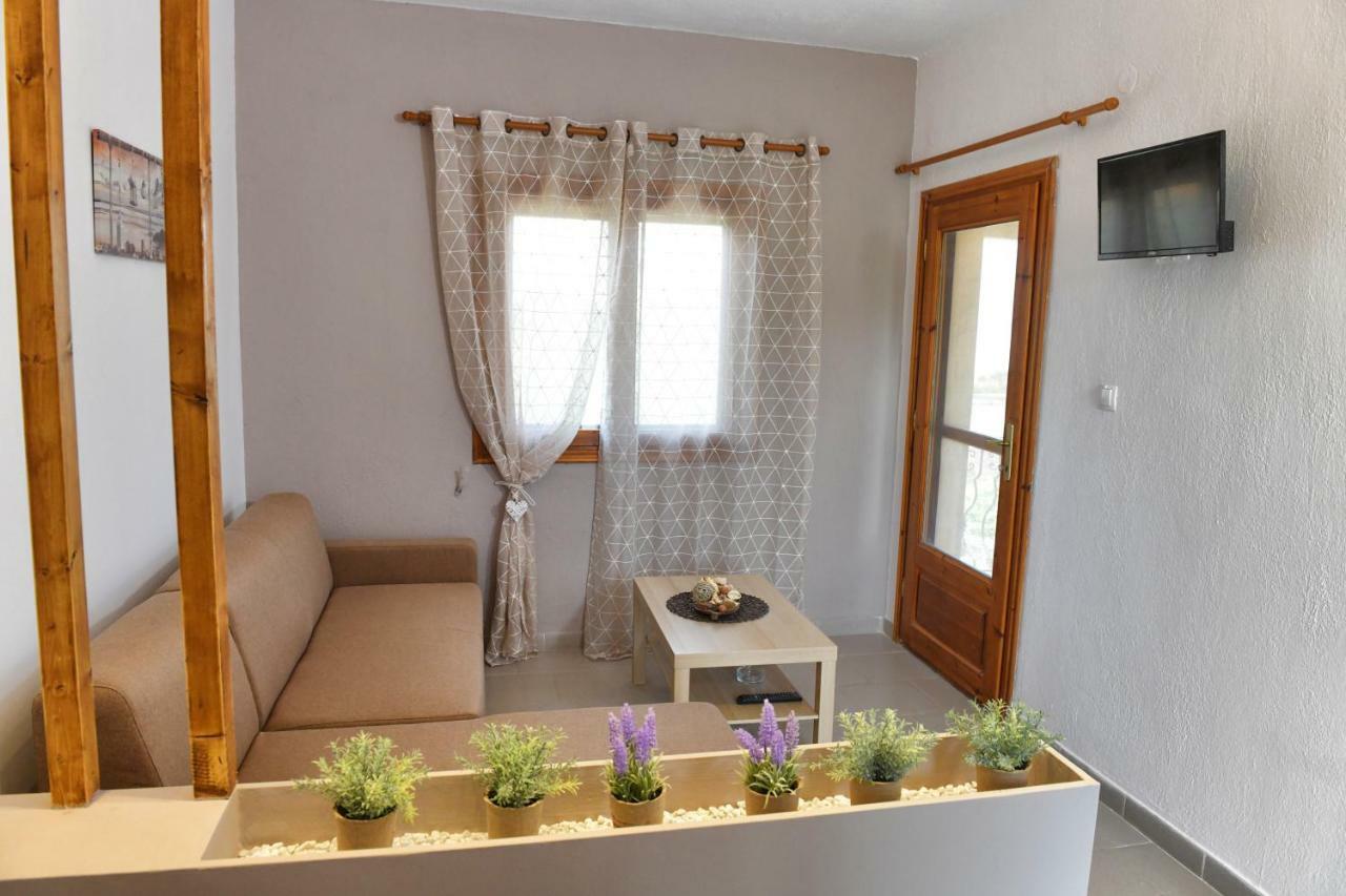 Elaionas Apt. Psakoudia Bagian luar foto